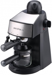 Кофеварка рожковая Supra CMS-1005 800Вт черный