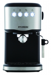 Кофеварка эспрессо Hyundai HEM-3301 850Вт черный/серебристый