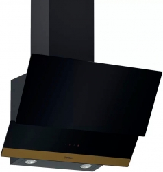 Вытяжка каминная Bosch DWK65AJ91R черный управление: сенсорное (1 мотор)