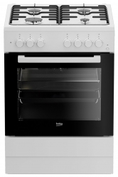 Плита Комбинированная Beko FSE62110DW белый/черный
