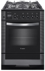 Плита Газовая Gefest ПГ 6500-04 0244 черный (без крышки) реш.чугун