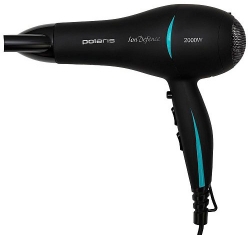 Фен Polaris PHD 2033Ti 2000Вт черный/бирюзовый