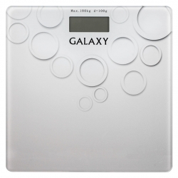 Весы напольные электронные Galaxy GL4806 белый