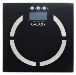 Весы напольные электронные Galaxy GL4850 черный