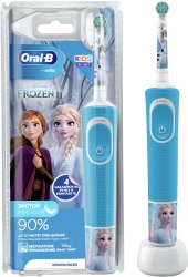 Зубная щетка электрическая Oral-B Frozen D100.413.2K синий