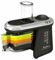 Измельчитель электрический Moulinex DJ905832 0.5л. 280Вт белый/серый