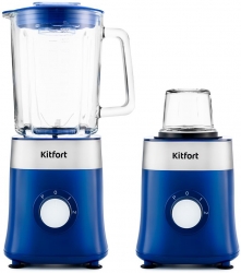 Блендер стационарный Kitfort KT-3030-3 800Вт синий