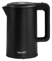 Чайник электрический Galaxy GL 0323 1.7л. 2000Вт черный (корпус: пластик)