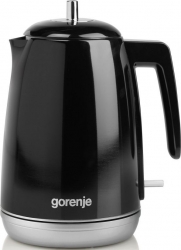 Чайник электрический Gorenje K15RLBK 1.7л. 2200Вт черный (корпус: пластик)