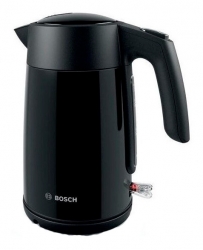 Чайник электрический Bosch TWK7L463 1.7л. 2400Вт черный (корпус: нержавеющая сталь)