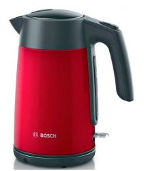Чайник электрический Bosch TWK7L464 1.7л. 2400Вт красный (корпус: нержавеющая сталь)
