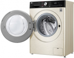 Стиральная машина LG F2V5HS9B класс: A загр.фронтальная макс.:7кг бежевый