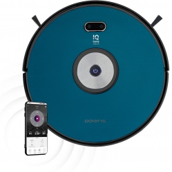 Пылесос-робот Polaris PVCR 3200 IQ Home 40Вт бирюзовый
