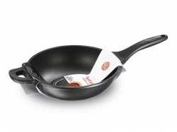 Сковорода ВОК (WOK) Tefal Supreme Gusto H1181974 круглая ручка несъемная (без крышки) черный (2100094924)