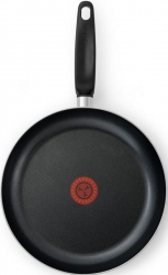 Сковорода Tefal Tempo 04171924 круглая 24см покрытие: антипригарное ручка несъемная (с крышкой) красный (9100024726)