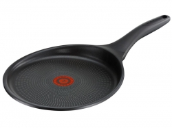 Сковорода блинная Tefal Supreme Gusto H1180974 круглая ручка несъемная (без крышки) черный (2100094922)