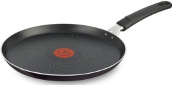 Сковорода блинная Tefal Easy Plus 04206522 круглая 22см ручка несъемная (без крышки) черный (9100042517)