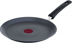 Сковорода блинная Tefal Natural ON G2803802 круглая 25см ручка несъемная (без крышки) серый (2100121235)