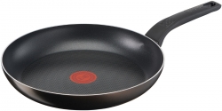 Сковорода Tefal Easy Plus 04206928 круглая 28см ручка несъемная (без крышки) черный (9100045480)