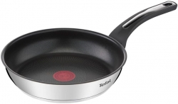 Сковорода Tefal Emotion E3000504 круглая 26см ручка несъемная (без крышки) серебристый (2100117533)