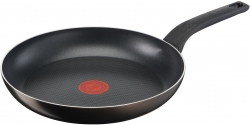 Сковорода Tefal Easy Plus 04206124 круглая 24см ручка несъемная (без крышки) черный (9100042514)