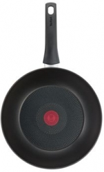 Сковорода ВОК (WOK) Tefal Ultimate ON G26019AZ круглая 28см ручка несъемная (без крышки) черный (2100116323)