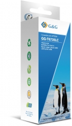 Чернила G&G GG-T6735LC светло-голубой 100мл для Epson L800, L805, L810, L850