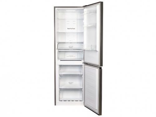 Холодильник Leran CBF 206 IX NF серебристый