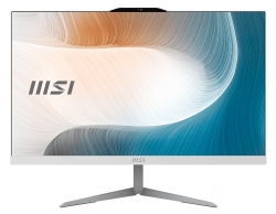 Моноблок MSI Modern AM242T 12M-063RU 23.8 Full HD Touch i5 1240P (1.7) 16Gb SSD512Gb Iris Xe Windows 11 Professional GbitEth WiFi BT 120W белый 1920x