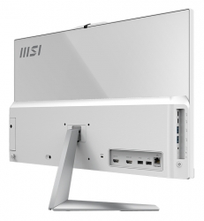 Моноблок MSI Modern AM242T 12M-063RU 23.8 Full HD Touch i5 1240P (1.7) 16Gb SSD512Gb Iris Xe Windows 11 Professional GbitEth WiFi BT 120W белый 1920x