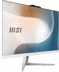 Моноблок MSI Modern AM242 12M-069XRU 23.8 Full HD i3 1215U (1.2) 8Gb SSD250Gb Iris Xe noOS GbitEth WiFi BT 120W Cam белый 1920x1080