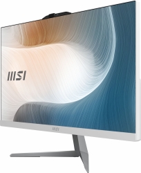 Моноблок MSI Modern AM242 12M-069XRU 23.8 Full HD i3 1215U (1.2) 8Gb SSD250Gb Iris Xe noOS GbitEth WiFi BT 120W Cam белый 1920x1080