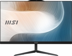 Моноблок MSI Modern AM242T 11M-1610RU 23.8 Full HD Touch P 7505 (2) 4Gb SSD128Gb Iris Xe Windows 11 Professional GbitEth WiFi BT 120W Cam черный 1920