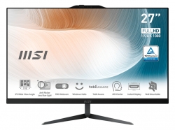 Моноблок MSI Modern AM272 12M-232XRU 27 Full HD i7 1260P (2.1) 8Gb SSD512Gb noOS GbitEth WiFi BT 120W Cam черный 1920x1080