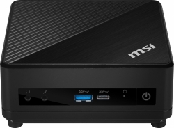 Неттоп MSI Cubi 5 10M-235BRU i5 10210U (1.6) UHDG noOS GbitEth WiFi BT 65W черный