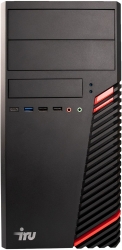 ПК IRU Home 310H5SM MT i3 10105F (3.7) 8Gb SSD256Gb GT1030 2Gb Free DOS GbitEth 400W черный