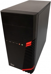 ПК IRU Home 310H5SM MT i5 11400F (2.6) 16Gb SSD256Gb GT1030 2Gb Free DOS GbitEth 500W черный