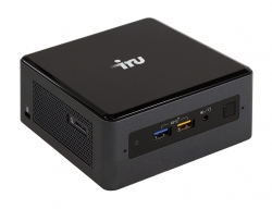Неттоп IRU NUC 115 i5 8259U (2.3) 8Gb SSD240Gb Iris Graphics 655 CR Free DOS GbitEth WiFi BT 90W черный