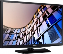Телевизор LED Samsung 24 UE24N4500AUXRU Series 4 черный HD 60Hz DVB-T2 DVB-C DVB-S2 USB WiFi Smart TV (RUS)