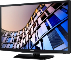 Телевизор LED Samsung 24 UE24N4500AUXRU Series 4 черный HD 60Hz DVB-T2 DVB-C DVB-S2 USB WiFi Smart TV (RUS)
