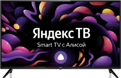Телевизор LED BBK 40 40LEX-7270/FTS2C Яндекс.ТВ черный FULL HD 50Hz DVB-T2 DVB-C DVB-S2 WiFi Smart TV (RUS)