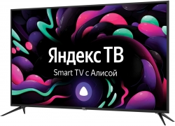 Телевизор LED BBK 55 55LEX-8238/UTS2C Яндекс.ТВ черный 4K Ultra HD 50Hz DVB-T2 DVB-C DVB-S2 WiFi Smart TV (RUS)