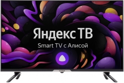 Телевизор LED Hyundai 32 H-LED32GS5003 Яндекс.ТВ Frameless черный HD 60Hz DVB-T DVB-T2 DVB-C DVB-S DVB-S2 WiFi Smart TV (RUS)