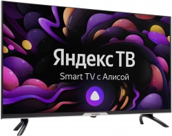 Телевизор LED Hyundai 32 H-LED32GS5003 Яндекс.ТВ Frameless черный HD 60Hz DVB-T DVB-T2 DVB-C DVB-S DVB-S2 WiFi Smart TV (RUS)