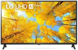Телевизор LED LG 50UQ75006LF черный