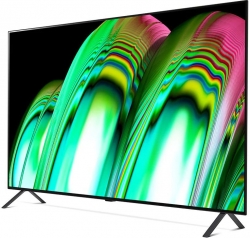 Телевизор OLED LG OLED48A2RLA темно-серебристый