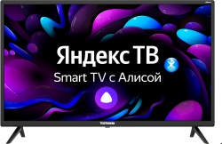 Телевизор LED Telefunken 31.5 TF-LED32S14T2S Яндекс.ТВ черный HD 50Hz DVB-T2 DVB-C DVB-S DVB-S2 WiFi Smart TV (RUS)