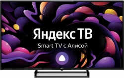 Телевизор LED BBK 40 40LEX-7239/FTS2C Яндекс.ТВ черный FULL HD 50Hz DVB-T2 DVB-C DVB-S2 WiFi Smart TV (RUS)