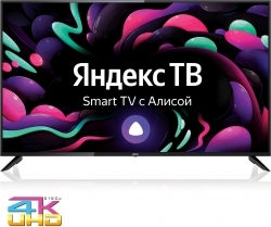 Телевизор LED BBK 50 50LEX-8272/UTS2C Яндекс.ТВ черный 4K Ultra HD 50Hz DVB-T2 DVB-C WiFi Smart TV (RUS)