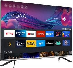 Телевизор QLED Hisense 50E76GQ черный